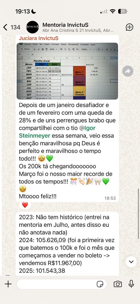 Resultado real de participante da imersão 2