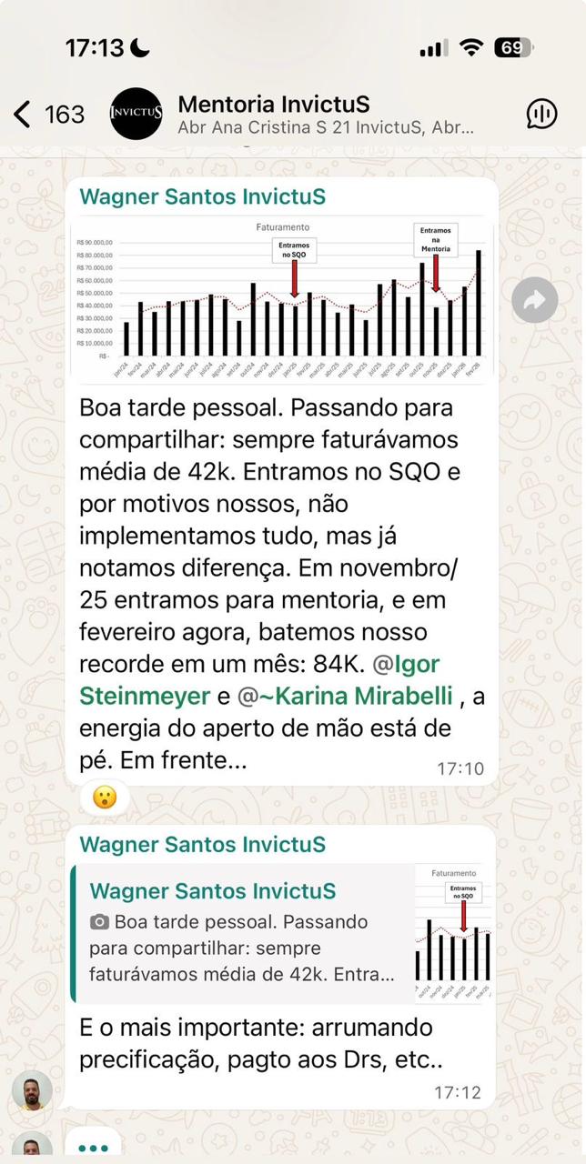 Resultado real de participante da imersão 3